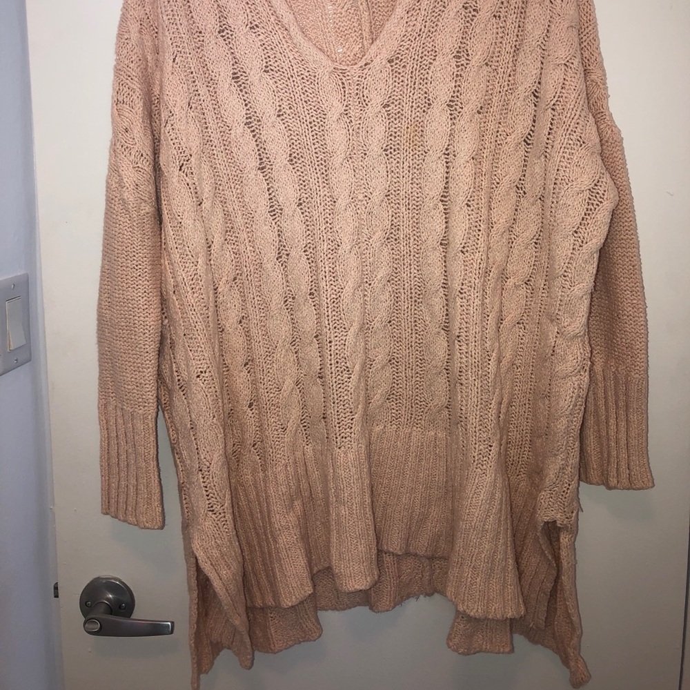 Free People Pink Sweater - Picture 2 of 5